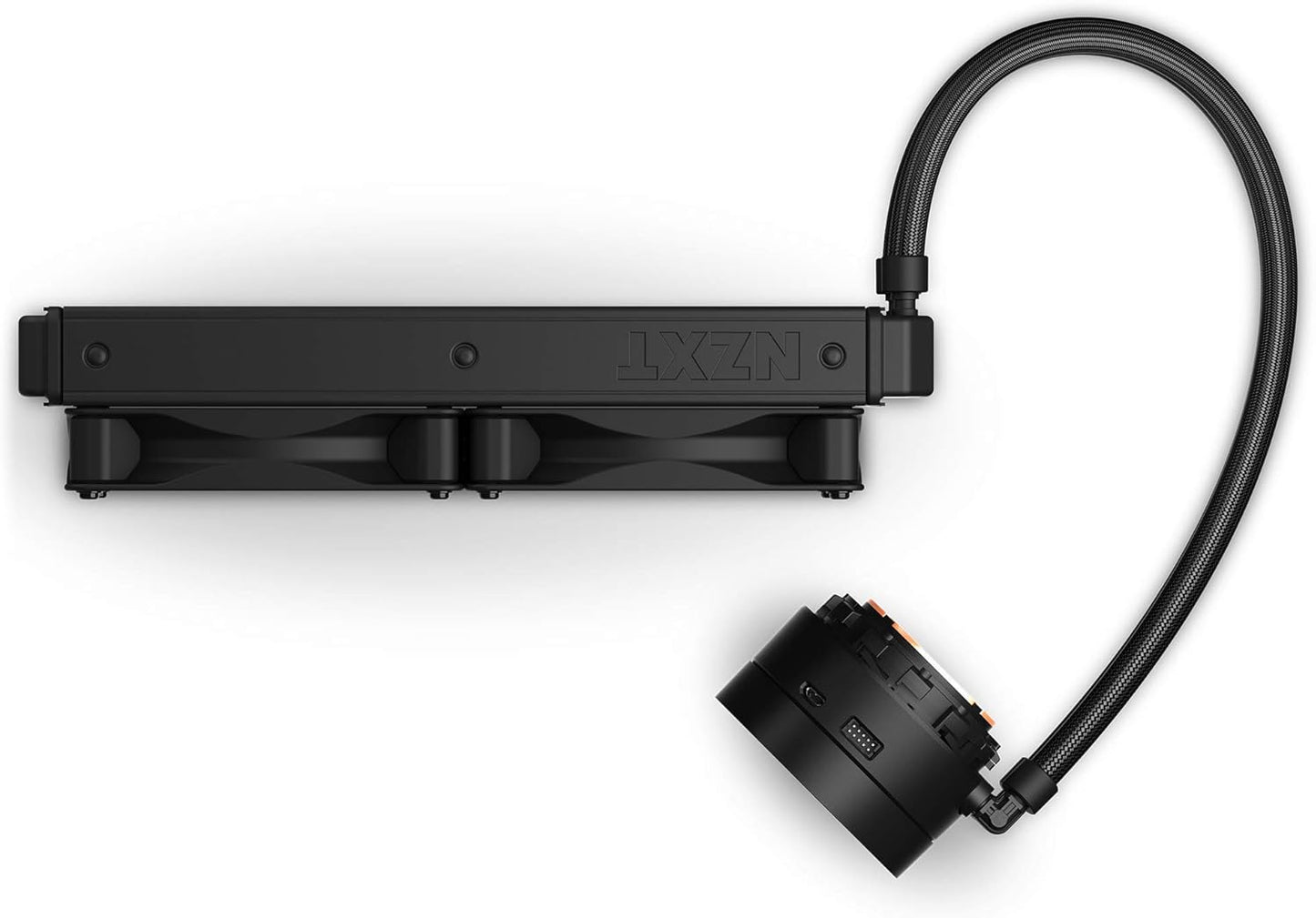 Kraken X53 Black - All-In-One RGB CPU Liquid Cooler - Infinity Mirror Design - Powered by CAM